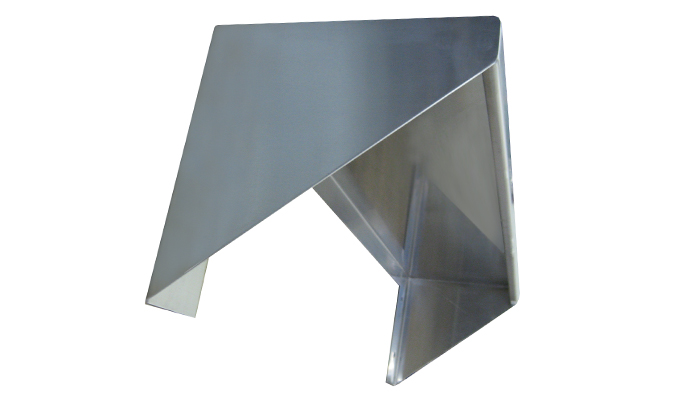 STAINLESS STEEL WALL MOUNTED VETERINARY SHELF