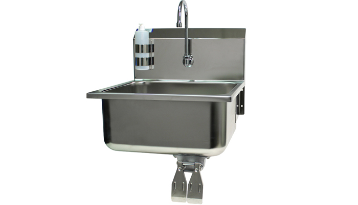 WALL MOUNTED VETERINARY UTILITY SINK