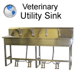 Veterinary Utility Sink